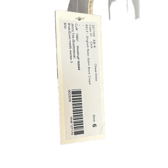 Jenny Yoo Rust Satin Gown - Picture 3 of 15